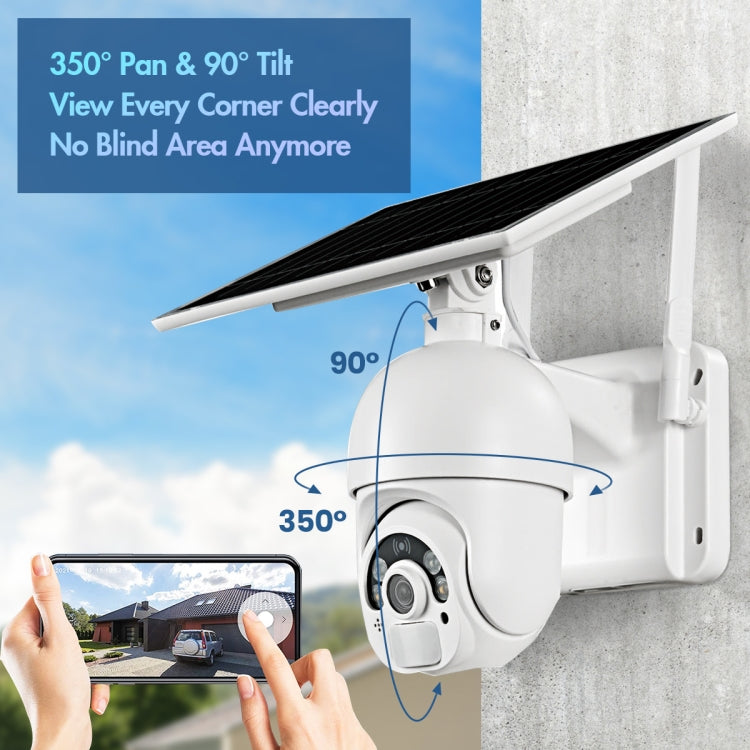 T22 1080P Full HD Solar Powered WiFi Camera, Support PIR Alarm, Night Vision, Two Way Audio, TF Card, 2.4G WiFi T22 1080P Full HD Solar Powered WiFi Camera, Support PIR Alarm, Night Vision, Two Way Audio, TF Card, 2.4G WiFi